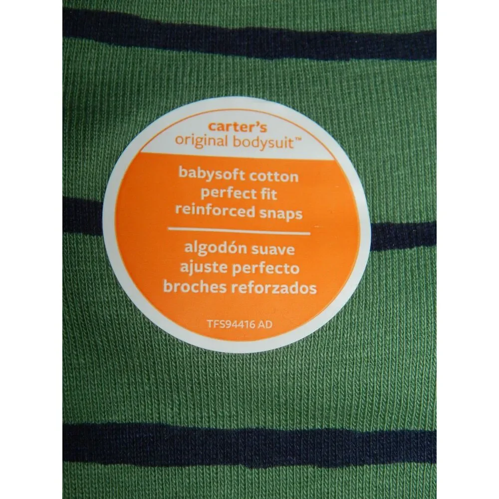 Carters Just One You 6pc Baby Boy Outfit Bundle 3M NWT Cotton Dinosaur Alligator